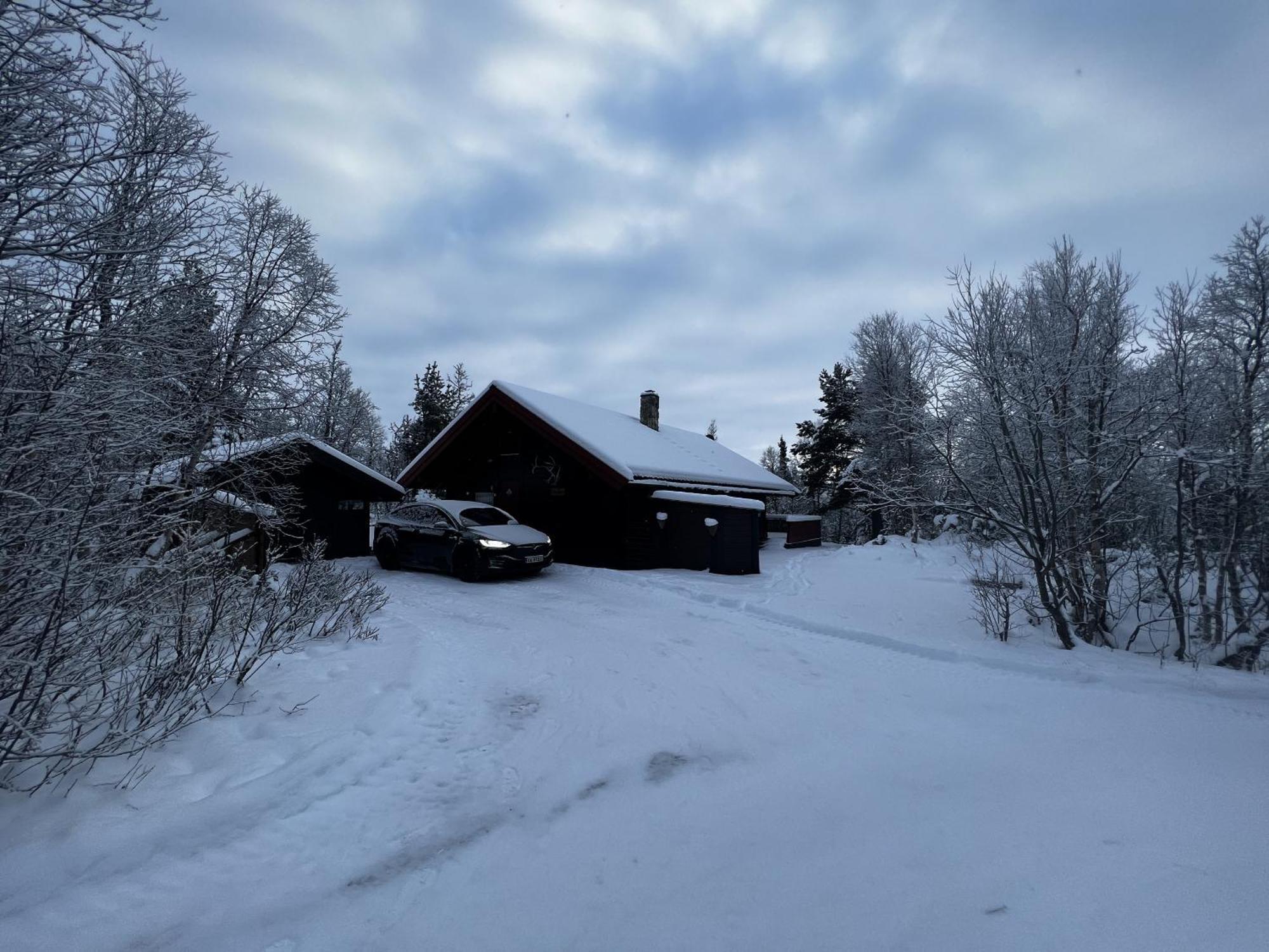 Koselig Hytte Med Usjenert Og Solrik Beliggenhet 게일로 외부 사진